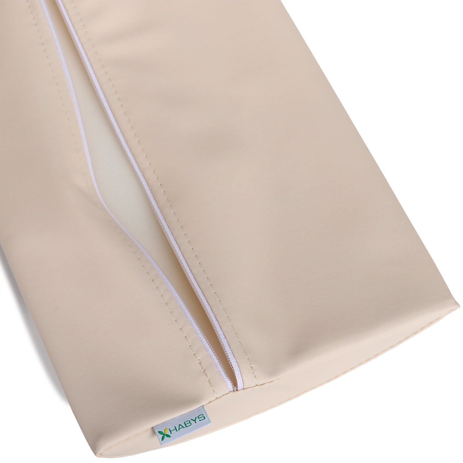 Lenden-Halbrolle für Massage | 40x25x5 | Polsterung Matt Touch