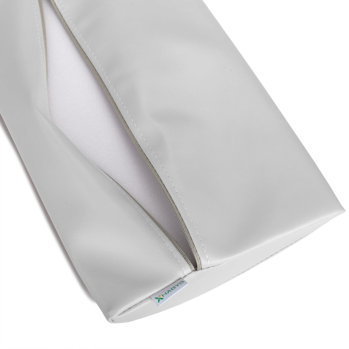 Lenden-Halbrolle für Massage | 40x25x5 | Polsterung Satin Comfort