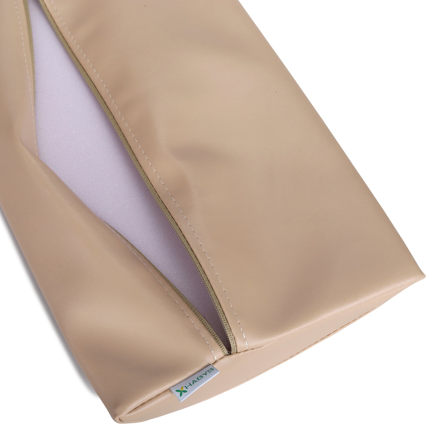 Lenden-Halbrolle für Massage | 40x25x5 | Polsterung Vinyl Flex