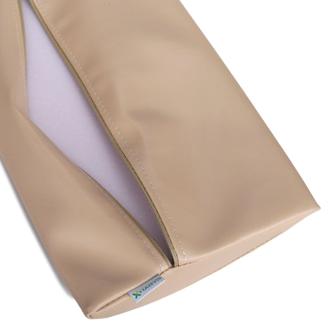 Lenden-Halbrolle für Massage | 40x25x5 | Polsterung Vinyl Flex