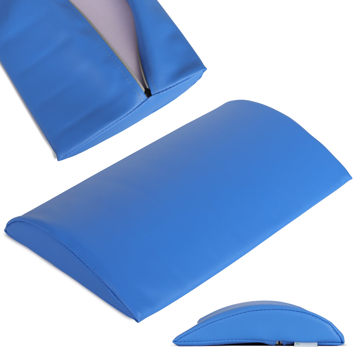 Lenden-Halbrolle für Massage | 40x25x5 | Polsterung Vinyl Flex