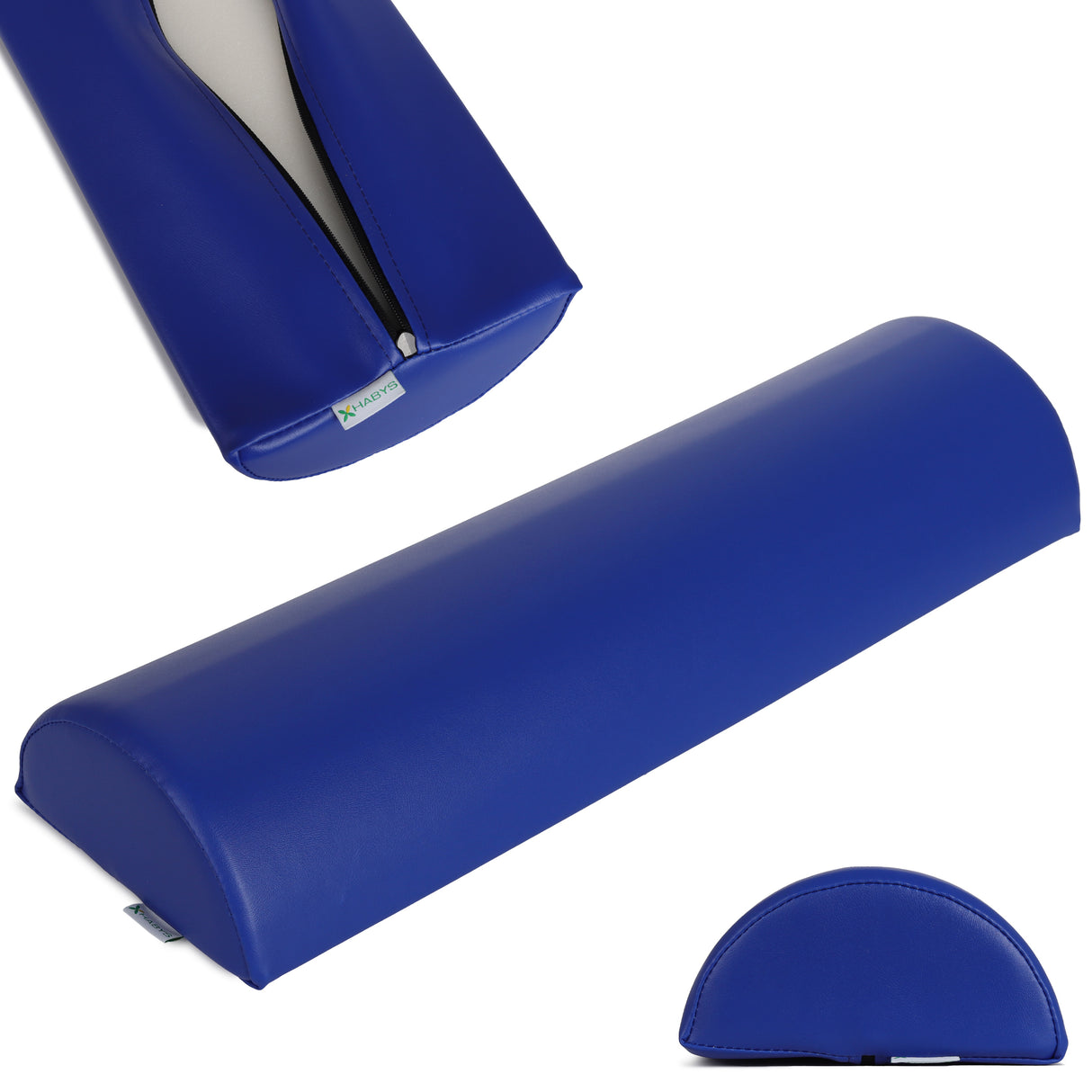 Halbrolle für Massage | 60x19x9 | Polsterung Vinyl Flex