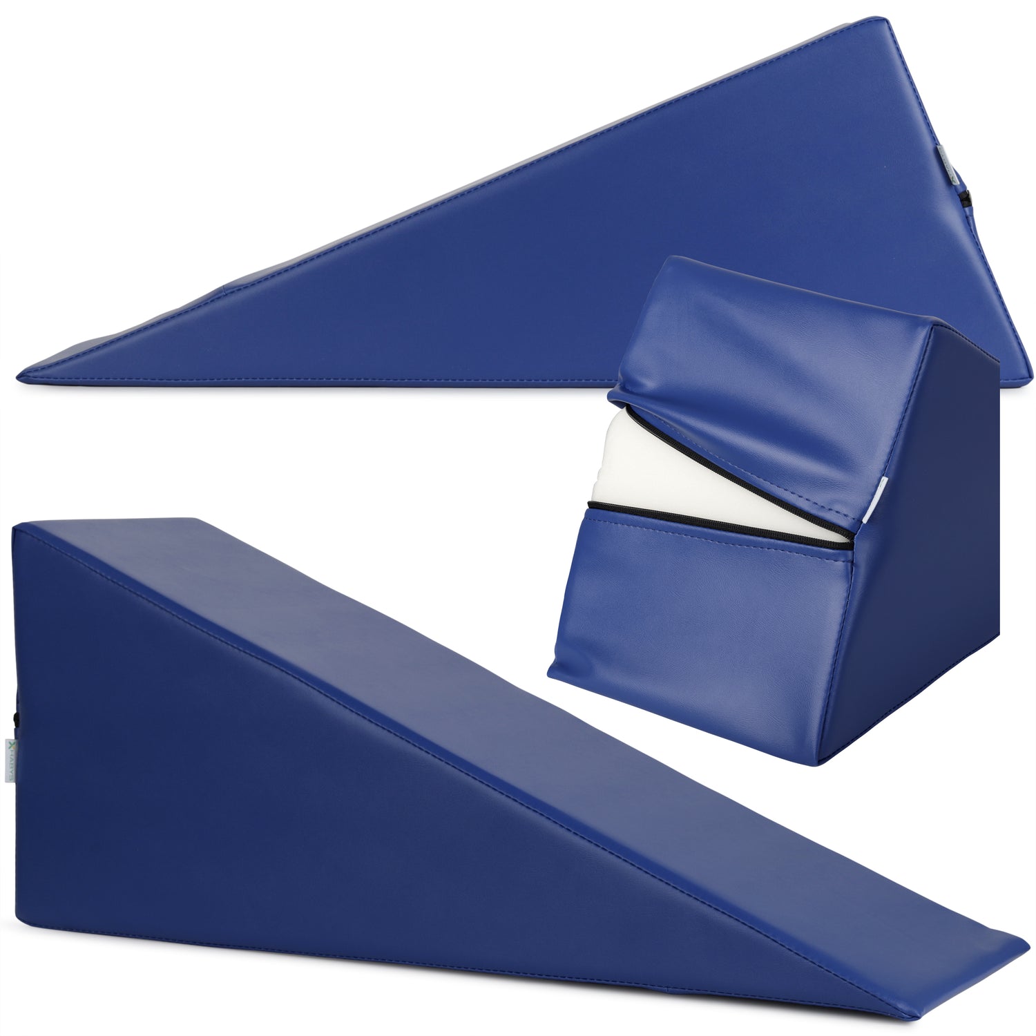 Lagerungskeil für Extremitäten bei Schwellungen | 70x24x30 | Polsterung Vinyl Flex