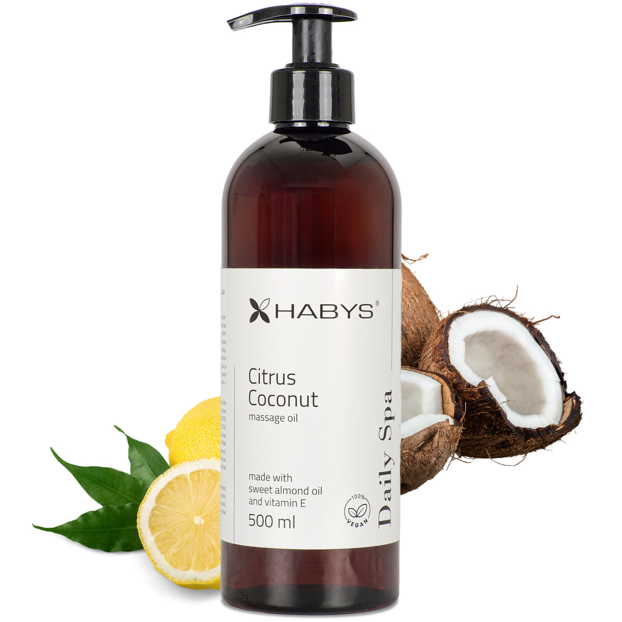 Massageöl Daily Spa | Citrus Coconut | HABYS 500 ml