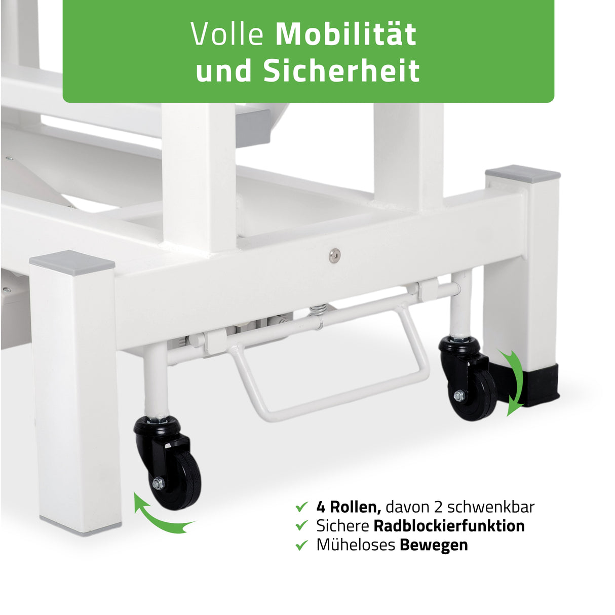 Massageliege Elektrisch Fortis 4 Ergo | 4-Segmente | Handfernbedienung | 3 Jahre Garantie