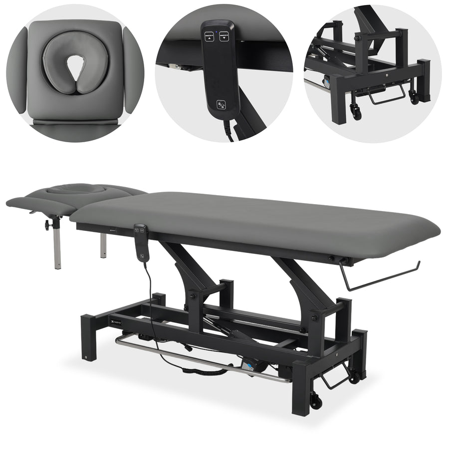 Elektrische massagetafel Fortis 4 Ergo | 4-Segmenten | Handbediening Bedieningsframe | 3 jaar garantie