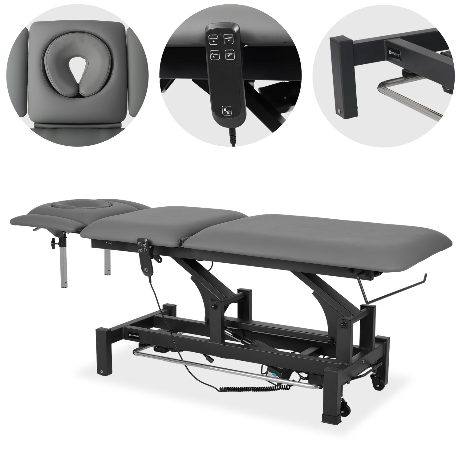 Massageliege Elektrisch Fortis 5 Ergo | 5-Segmente | Handfernbedienung Steuerrahmen | 3 Jahre Garantie