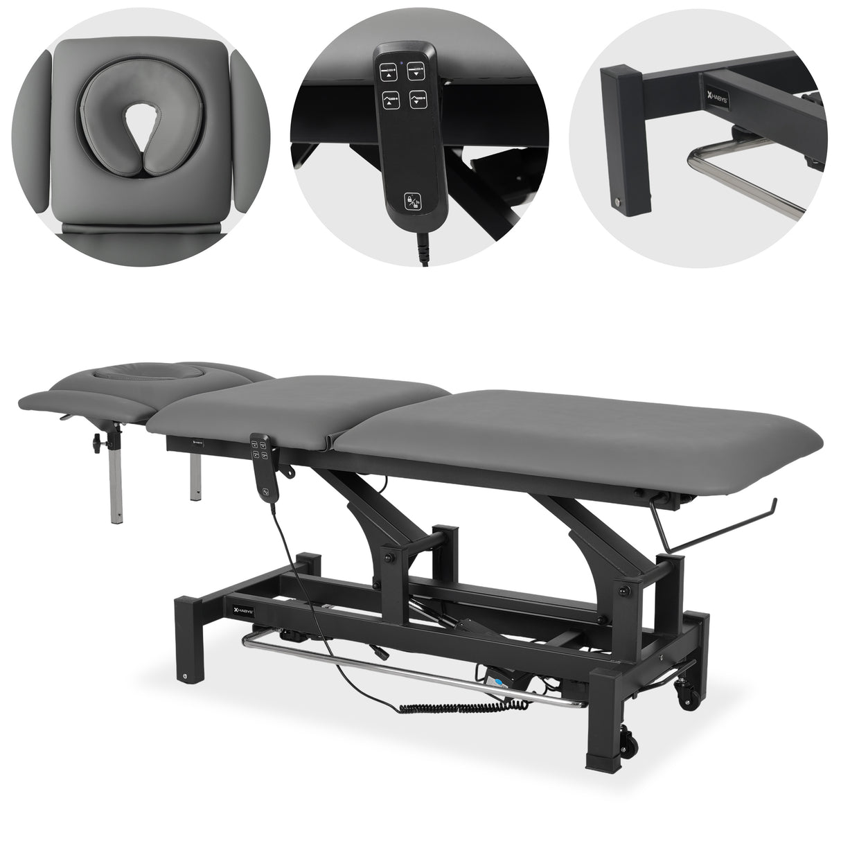 Massageliege Elektrisch Fortis 5 Ergo | 5-Segmente | Handfernbedienung Steuerrahmen | 3 Jahre Garantie