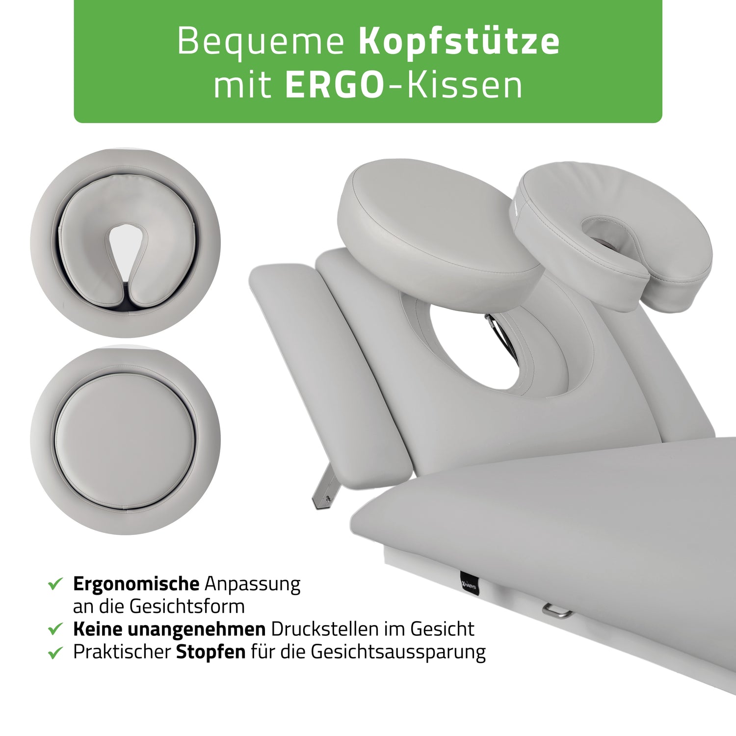 Massageliege Elektrisch Fortis 5 Ergo | 5-Segmente | Handfernbedienung Steuerrahmen | 3 Jahre Garantie