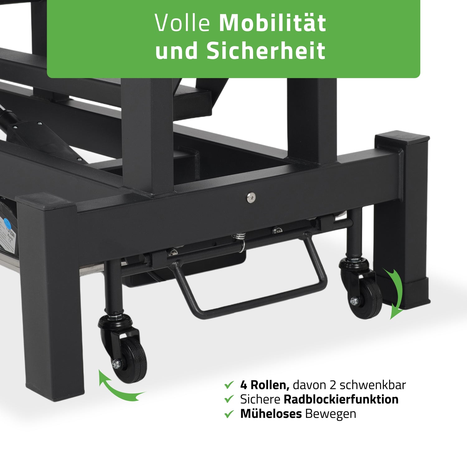 Massageliege Elektrisch Fortis 5 Ergo | 5-Segmente | Handfernbedienung Steuerrahmen | 3 Jahre Garantie