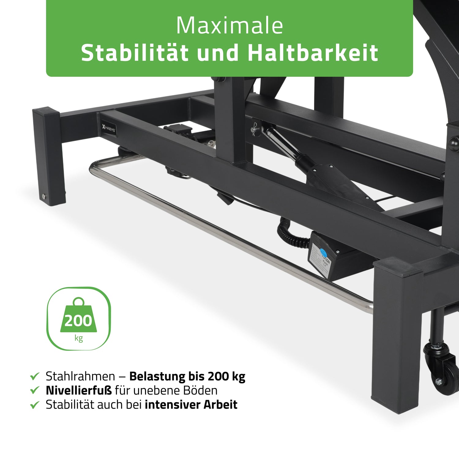 Massageliege Elektrisch Fortis 5 Ergo | 5-Segmente | Handfernbedienung Steuerrahmen | 3 Jahre Garantie