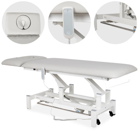 Massageliege Elektrisch Fortis 2 Ergo | 2-Segmente | Handfernbedienung Steuerrahmen | 3 Jahre Garantie