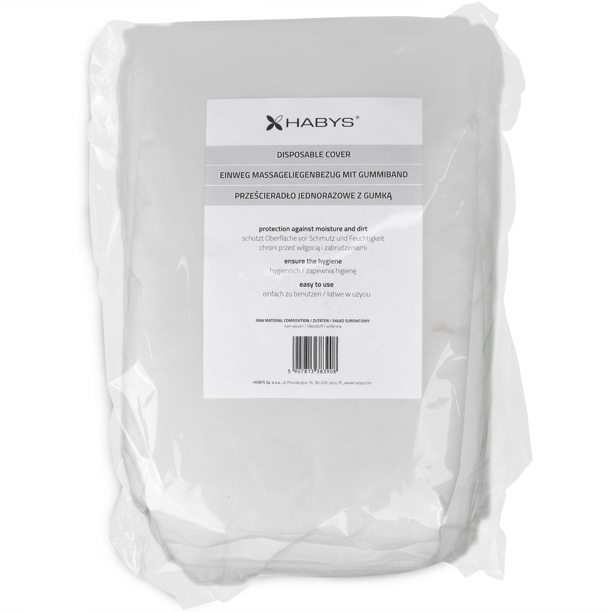 Wegwerp Hoeslakens voor Massagetafels 10 stuks