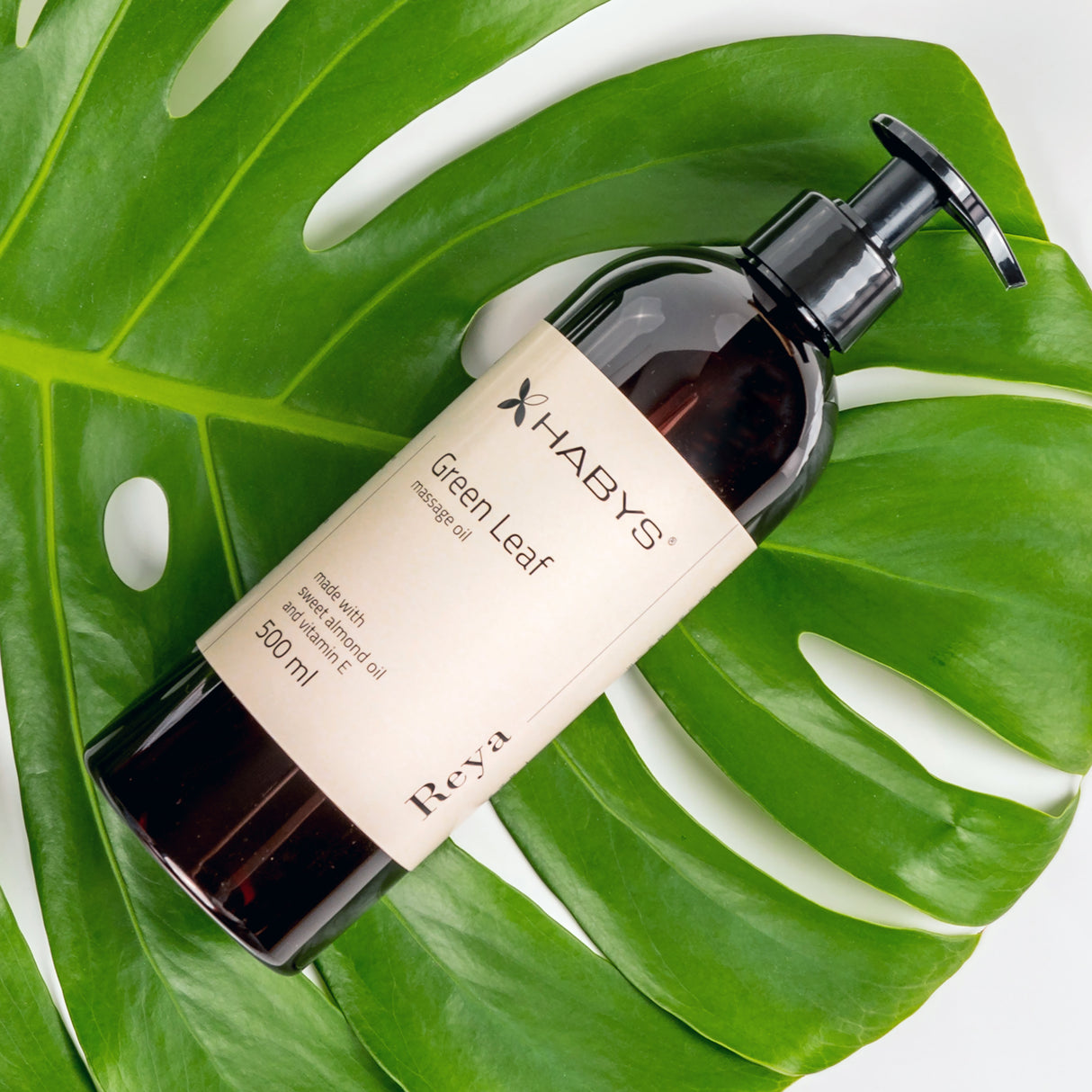 Massageolie Reya Green Leaf Habys
