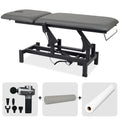 Elektrische behandeltafel set Fortis 2 + Massagepistool Dynamic Pro + Positioneringsrol 15x60 + Wegwerpvlies op rol