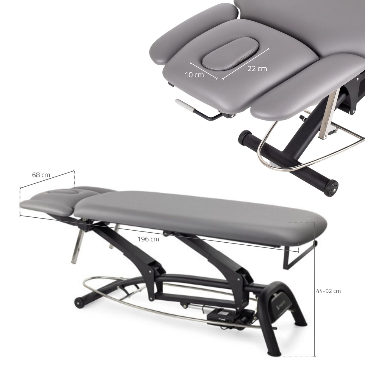Massageliege Elektrisch Agila 4 4-Segmente | SR | 3 Jahre Garantie