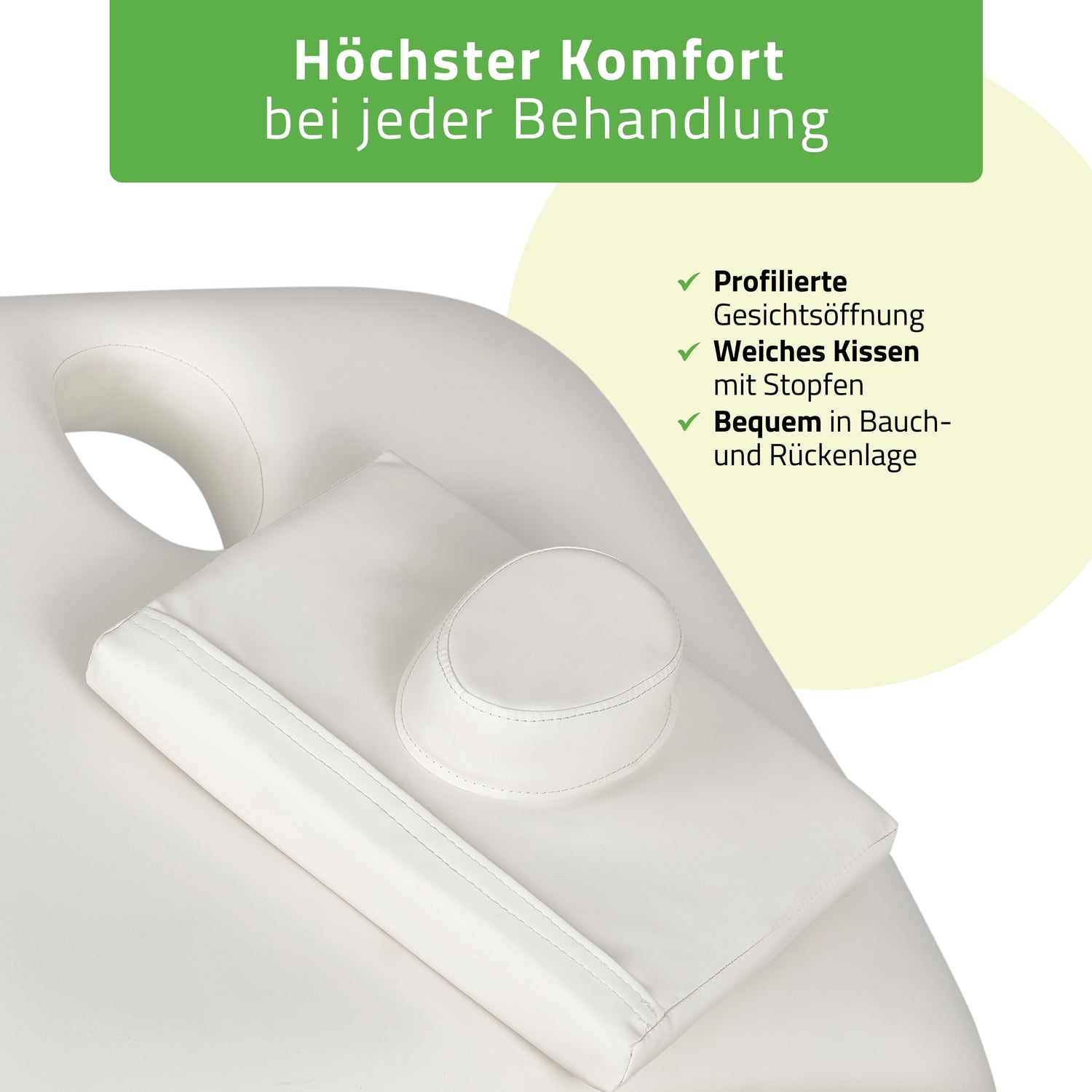 Kosmetikliege Elektrisch mit Heizung Camilla PRO 2