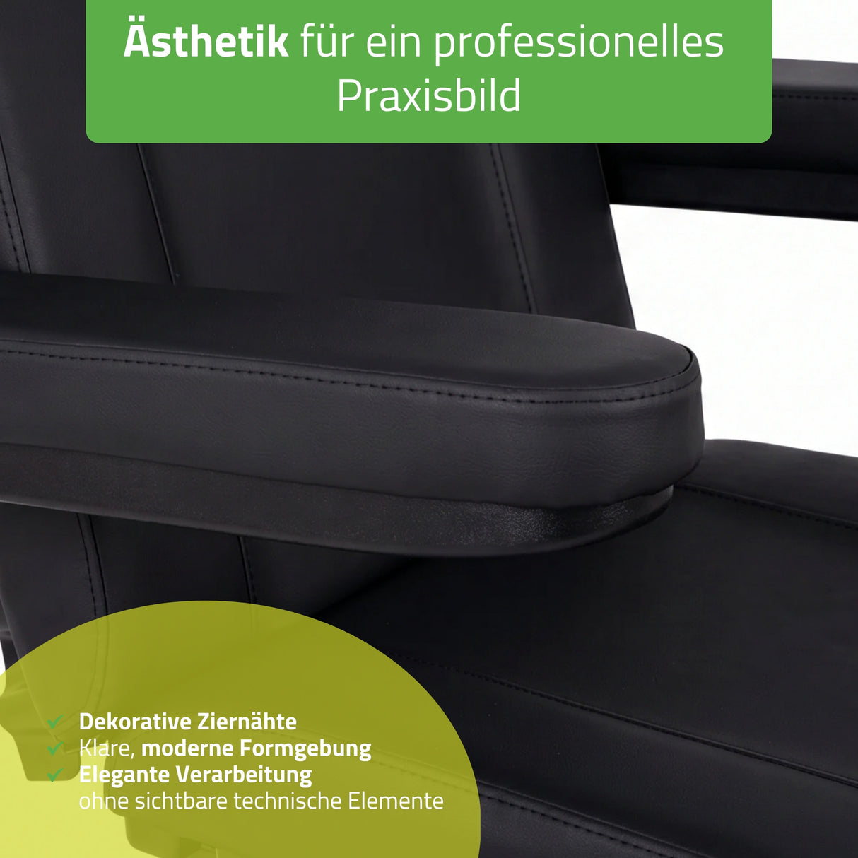 Kosmetikliege Elektrisch Tavia | Kosmetiksessel mit elektrischer Verstellung | Handfernbedienung | 3 Jahre Garantie