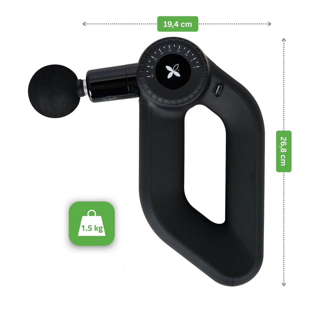 Habys Massagepistole Pro Therapy Max | Massage Gun | Vibrationsmassagegerät