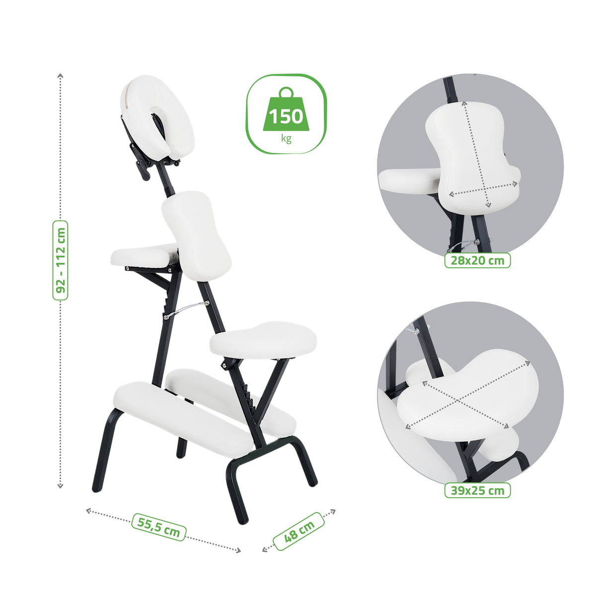 Mobiler Massagestuhl Flexo
