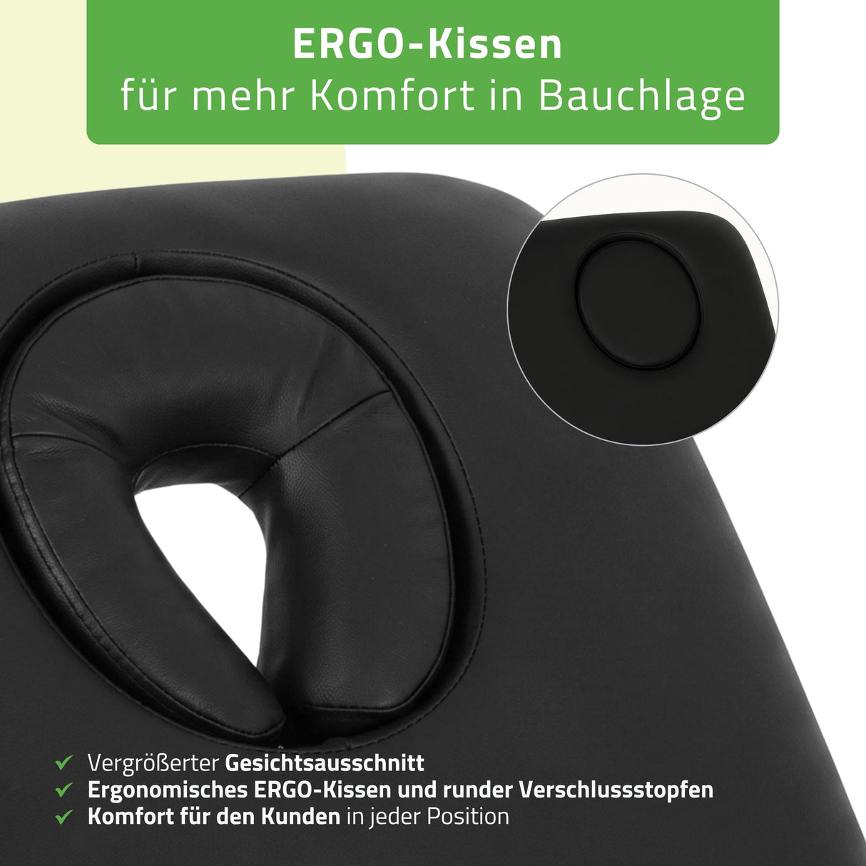 Kosmetikliege Elektrisch mit Heizung | Serenity Ergo 4 | für Massage und SPA Anwendungen | 3 Jahre Garantie