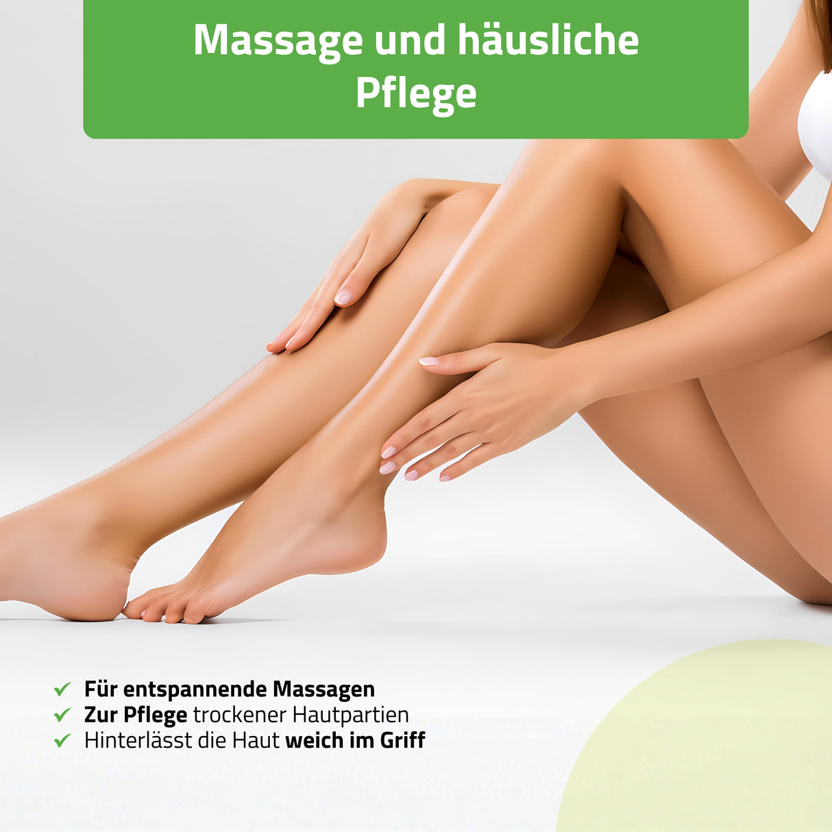 Habys Massageöl Daily Spa Nature Silky Macadamia | 500 ml mit Pumpe