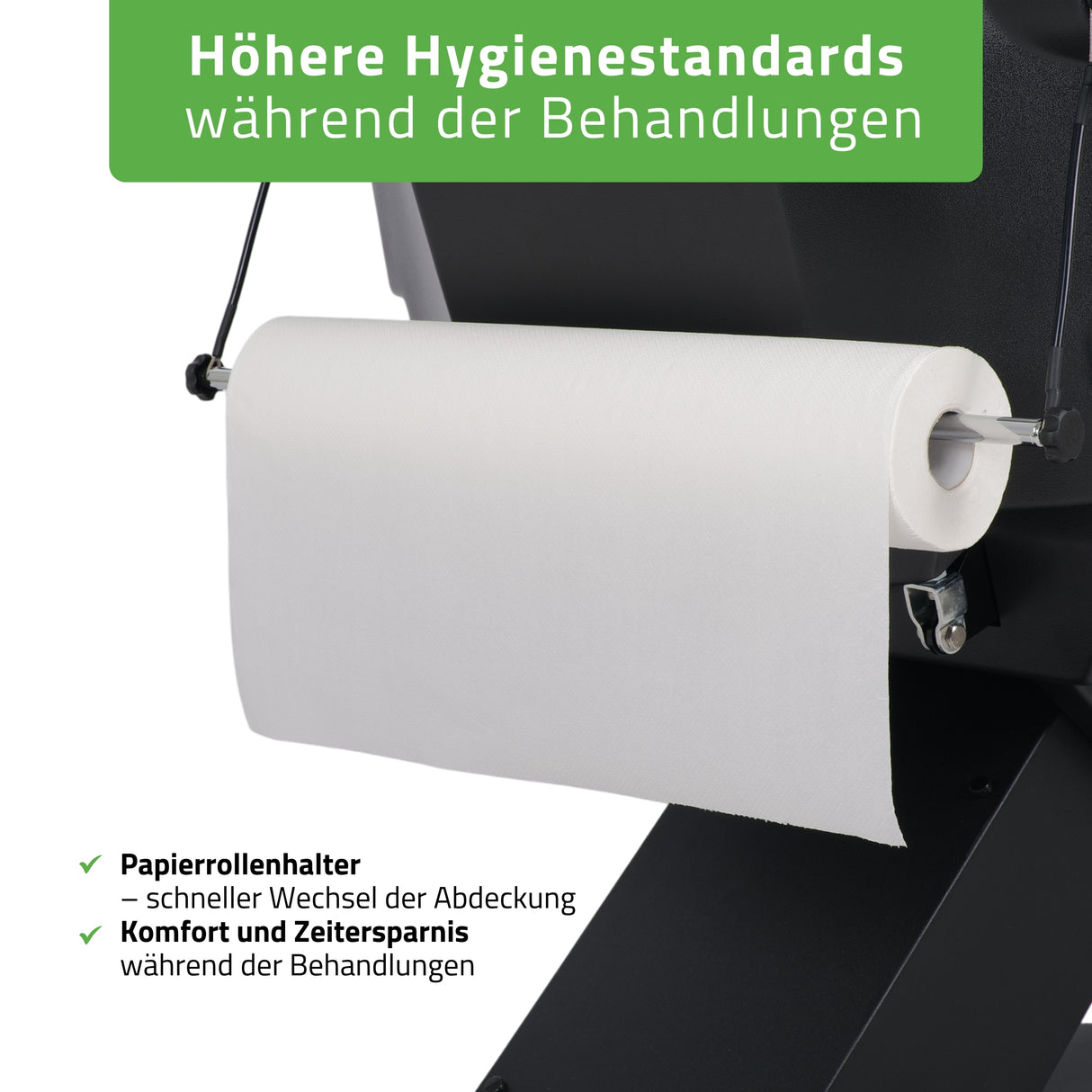Kosmetikliege Elektrisch | Selia PRO 4 | Kosmetiksessel mit elektrischer Verstellung | Handfernbedienung | 3 Jahre Garantie