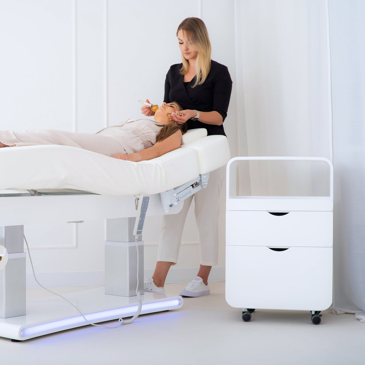 Habys Kosmetikwagen Olia | Weiß