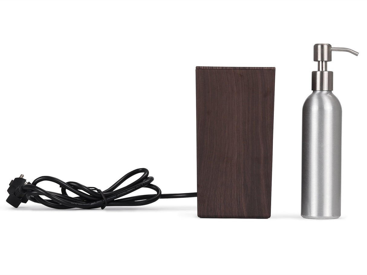 Massageolie Verwarmer met 300 ml Aluminiumfles | Donkerbruin