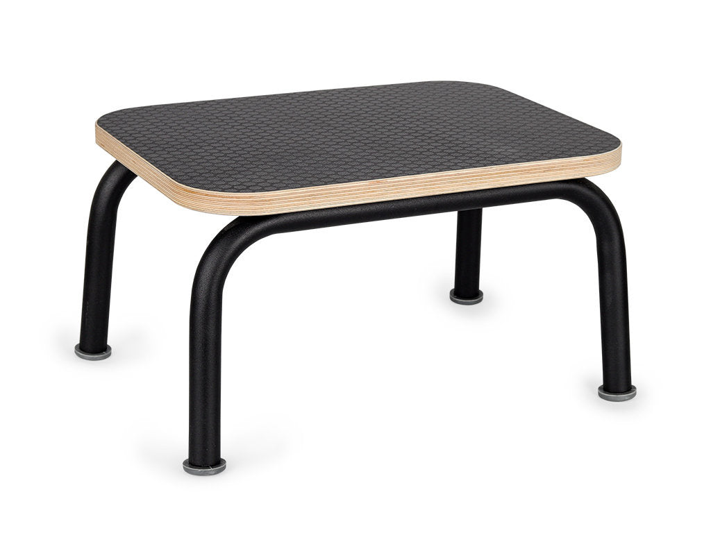 Eentraps metalen opstapje