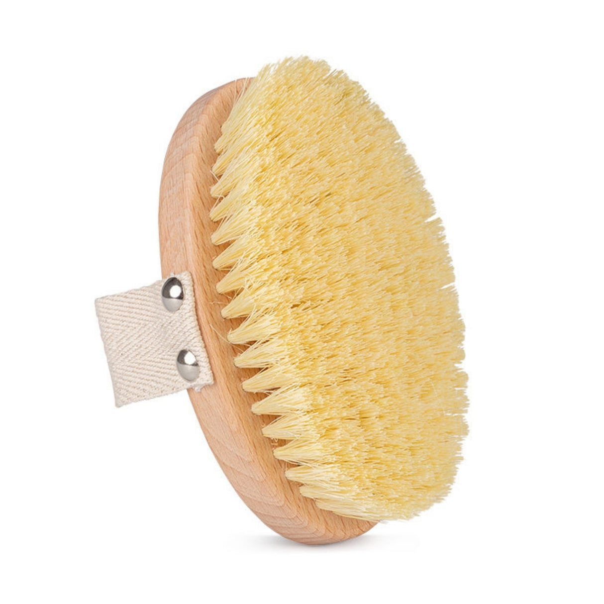 Massagebürste für die Trockenmassage | Tampico-Borsten | Trockenbürste hart