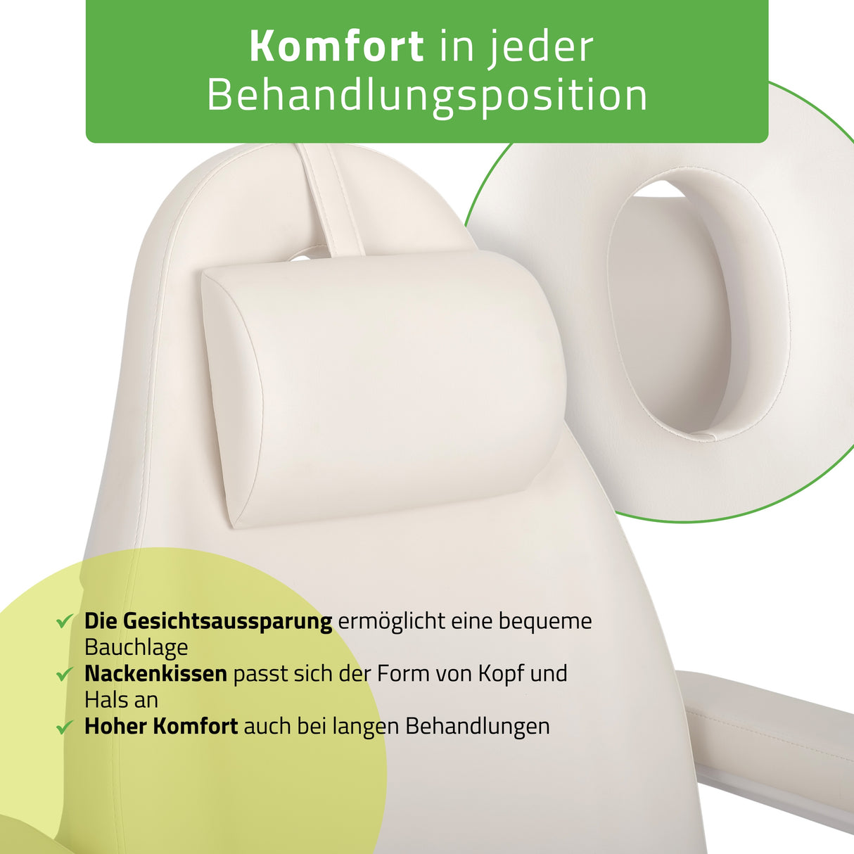 Kosmetikliege Elektrisch | Elara PRO 6P | Kosmetiksessel mit elektrischer Verstellung | Handfernbedienung | 2 - Motoren | 3 Jahre Garantie