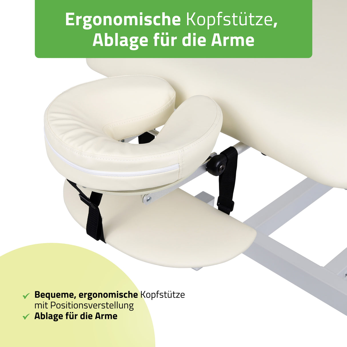 Massageliege Elektrisch Fortis 1 | 1-Segmente | Handfernbedienung | 3 Jahre Garantie