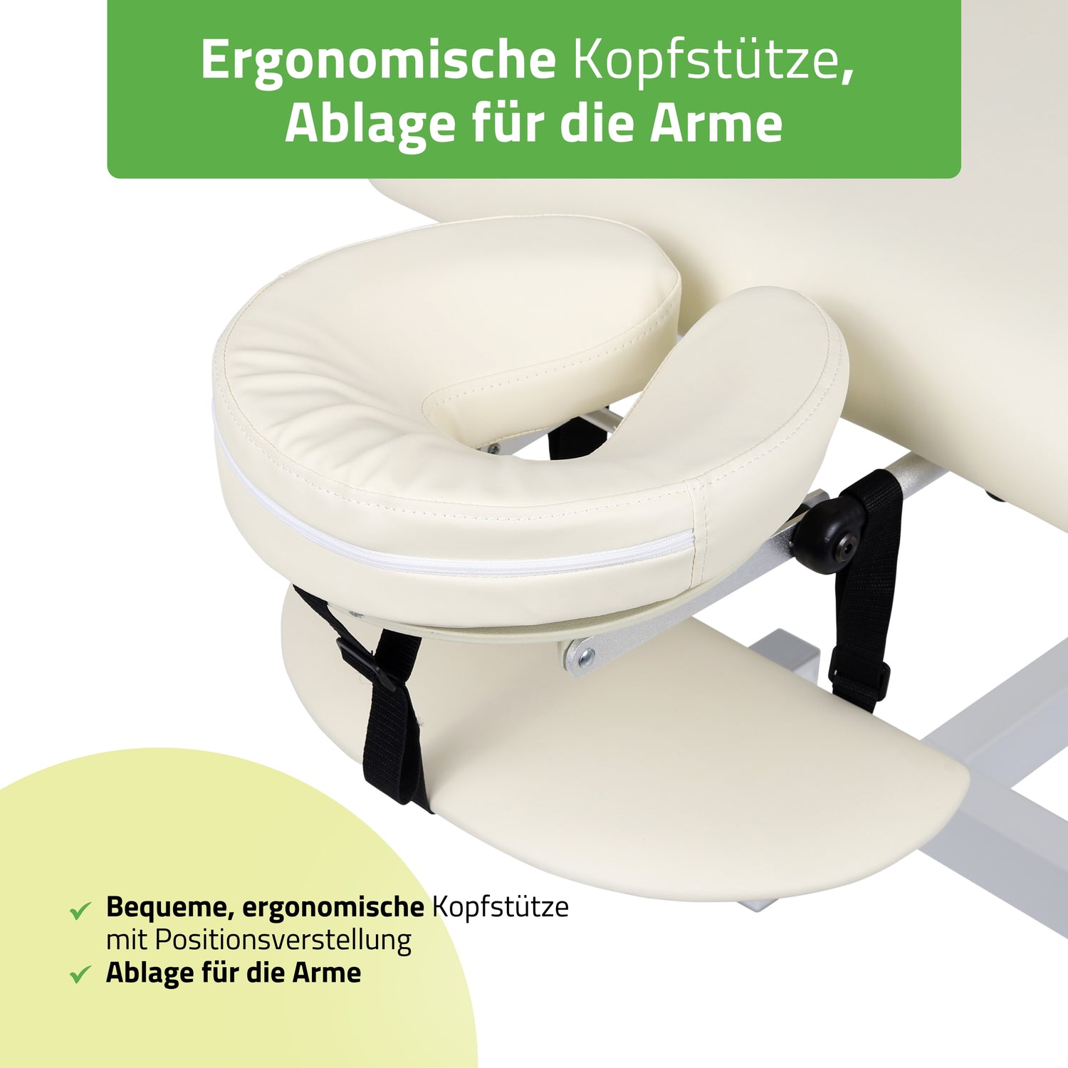 Massageliege Elektrisch Fortis 1 | 1-Segmente | Handfernbedienung Steuerrahmen | 3 Jahre Garantie