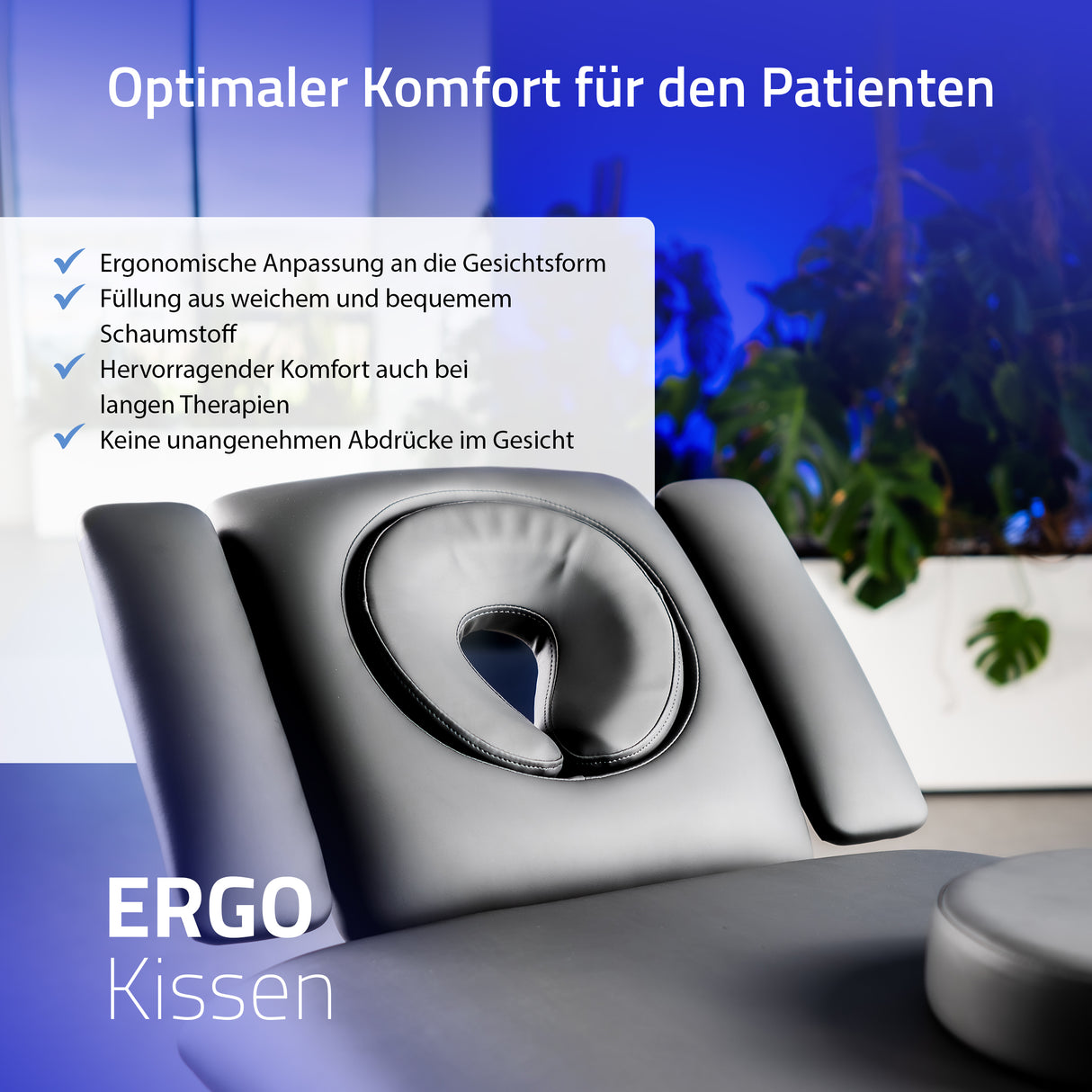 Massageliege Elektrisch Fortis 4 Ergo | 4-Segmente | Handfernbedienung | 3 Jahre Garantie