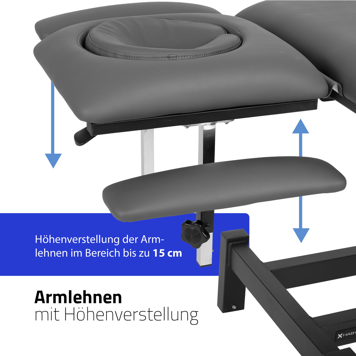Massageliege Elektrisch Fortis 4 Ergo | 4-Segmente | Handfernbedienung | 3 Jahre Garantie