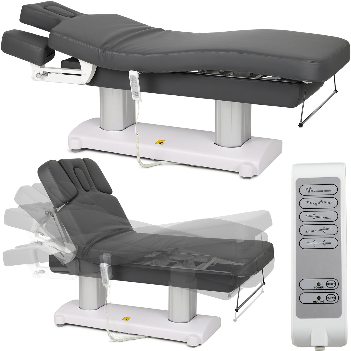 Elektrische Massagetafel met Verwarming Gemini Flex | Handbediening