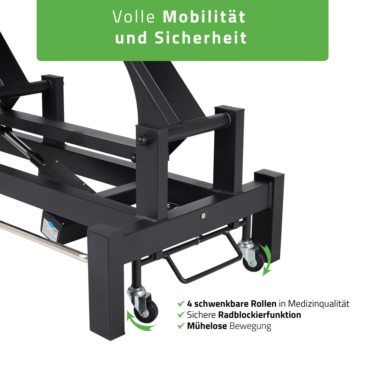Massageliege Elektrisch Fortis 2 Ergo | 2-Segmente | Handfernbedienung Steuerrahmen | 3 Jahre Garantie
