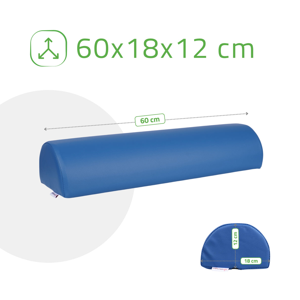 Knierol Halfrond 60x18x12 | Comfy Base