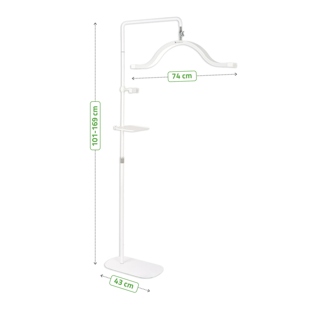 Habys VENA LED-Kosmetiklampe | 45W | für Wimpern-, Augenbrauenstyling und Permanent Make-up