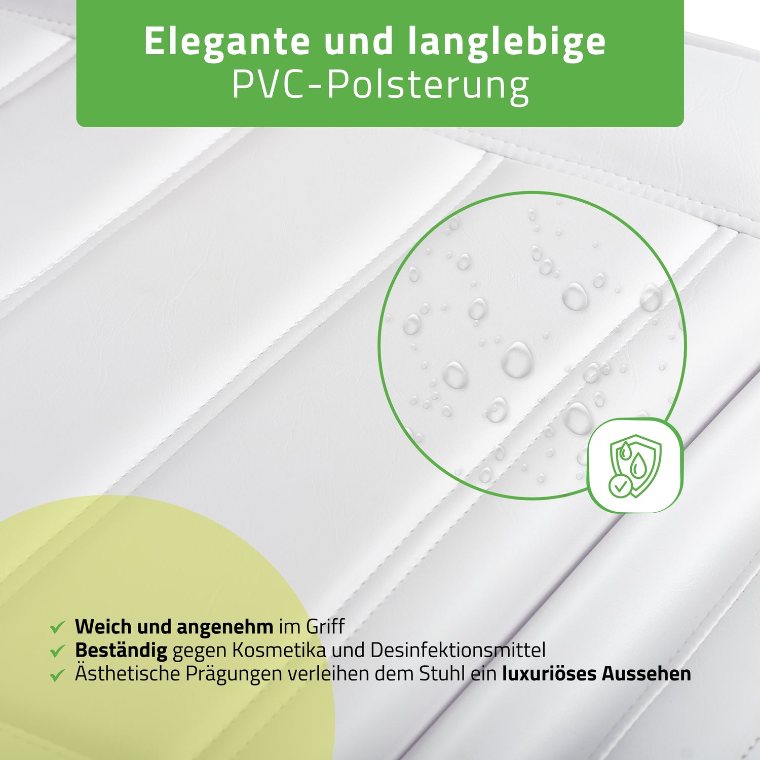 Kosmetikliege Elektrisch | Leo PRO 4 | Kosmetiksessel mit elektrischer Verstellung | Handfernbedienung