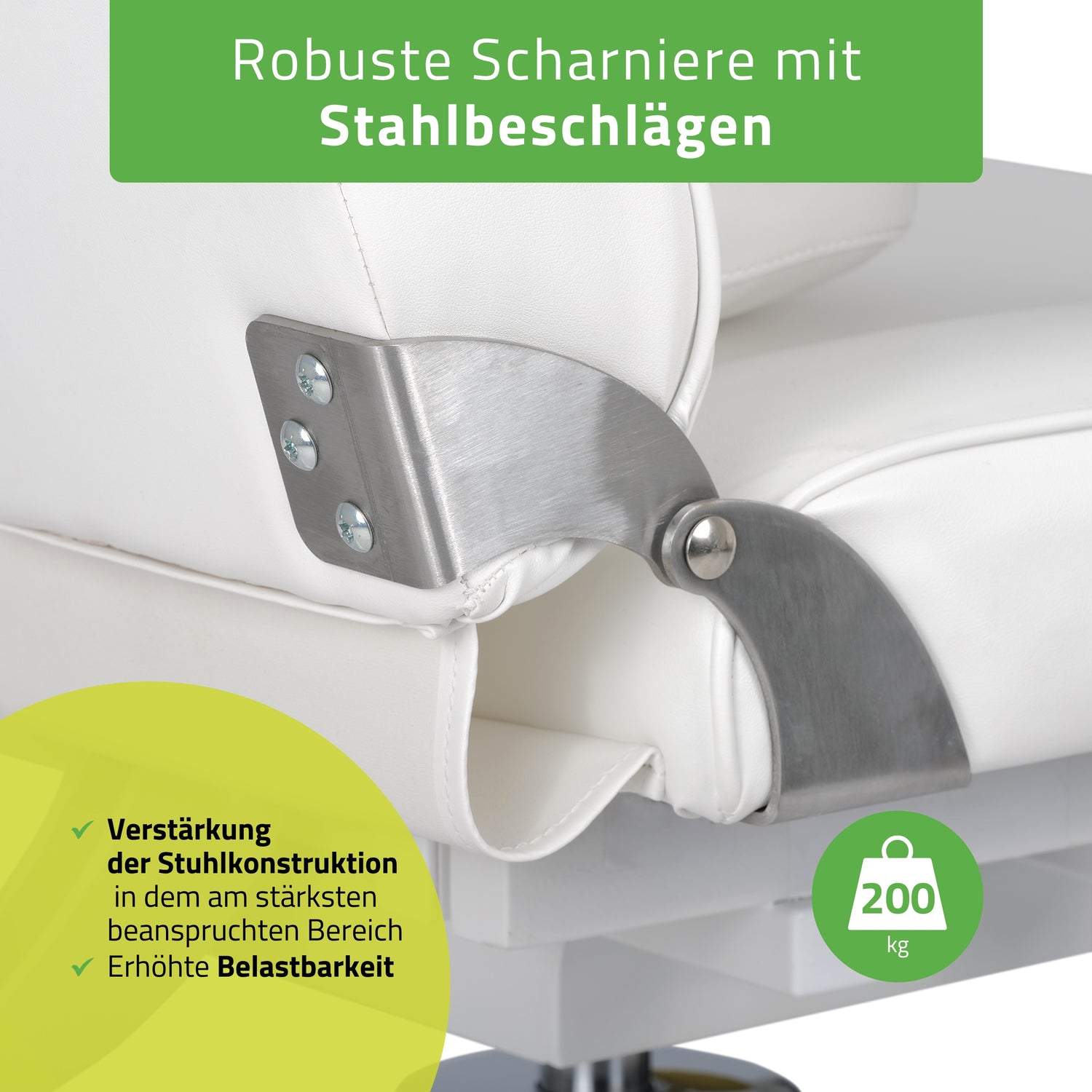 Kosmetikliege Max Hydraulisch | Pneumatische Verstellung | Massageliege