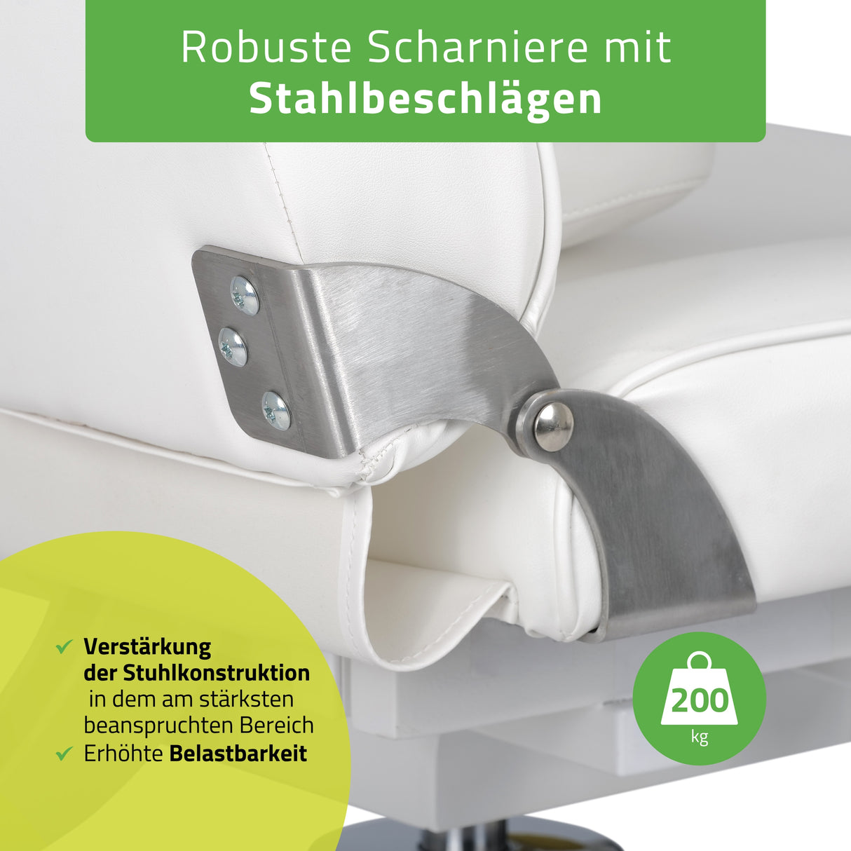 Kosmetikliege Max Hydraulisch | Pneumatische Verstellung | Massageliege