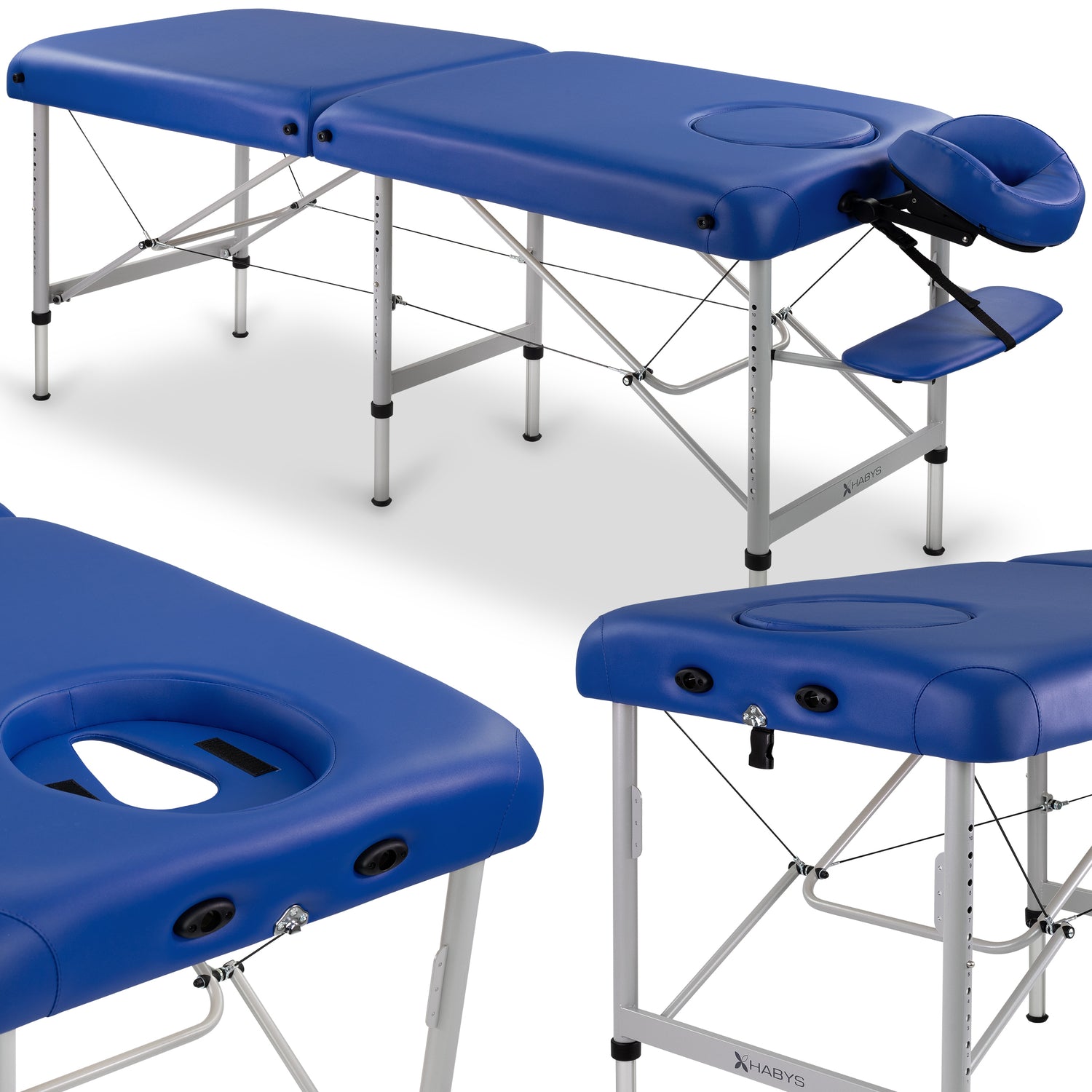 Massageliege Klappbar Medmal | Gesichtsaussparung | Kosmetikliege