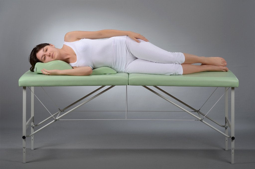 Halbrolle für Massage | Nackenkissen | Polsterung Matt Touch