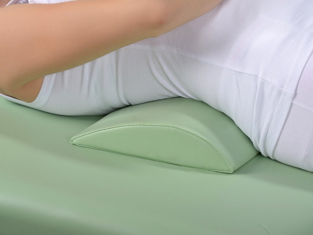 Lenden-Halbrolle für Massage | 40x25x5 | Polsterung Vinyl Flex