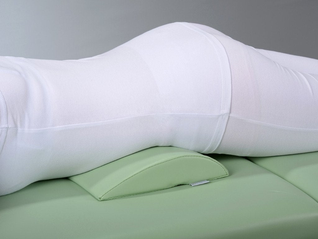 Lenden-Halbrolle für Massage | 40x25x5 | Polsterung Vinyl Flex