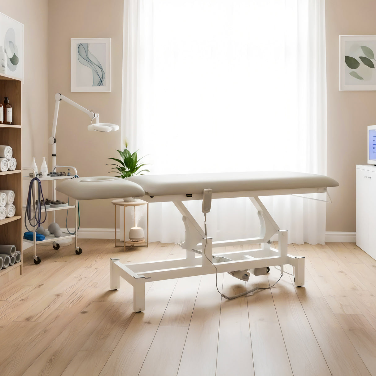 Massageliege Elektrisch Fortis 2 Ergo | 2-Segmente | Handfernbedienung | 3 Jahre Garantie