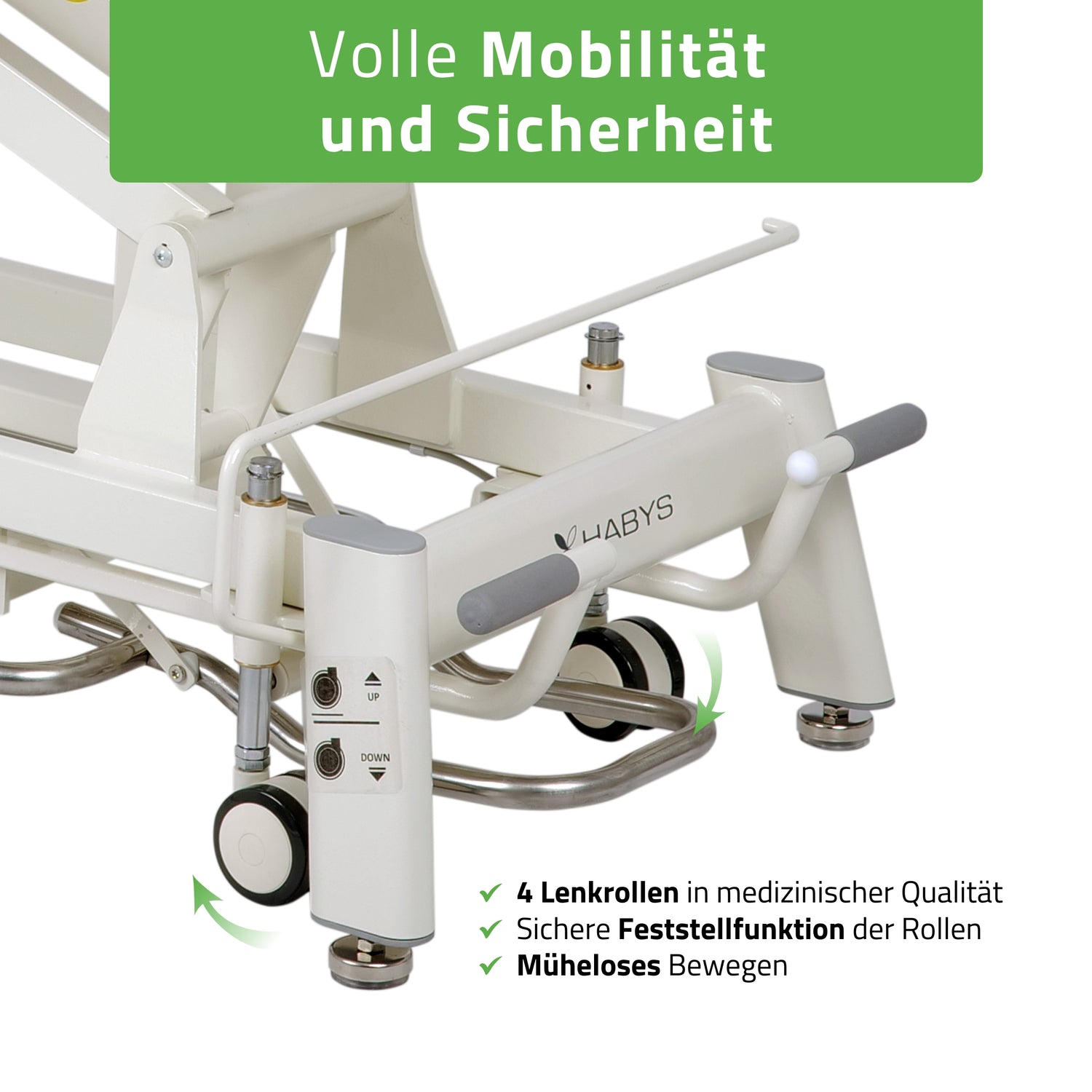 Therapieliege Elektrisch Proxima X7 | 7-Segmente | Steuerrahmen | 3 Jahre Garantie