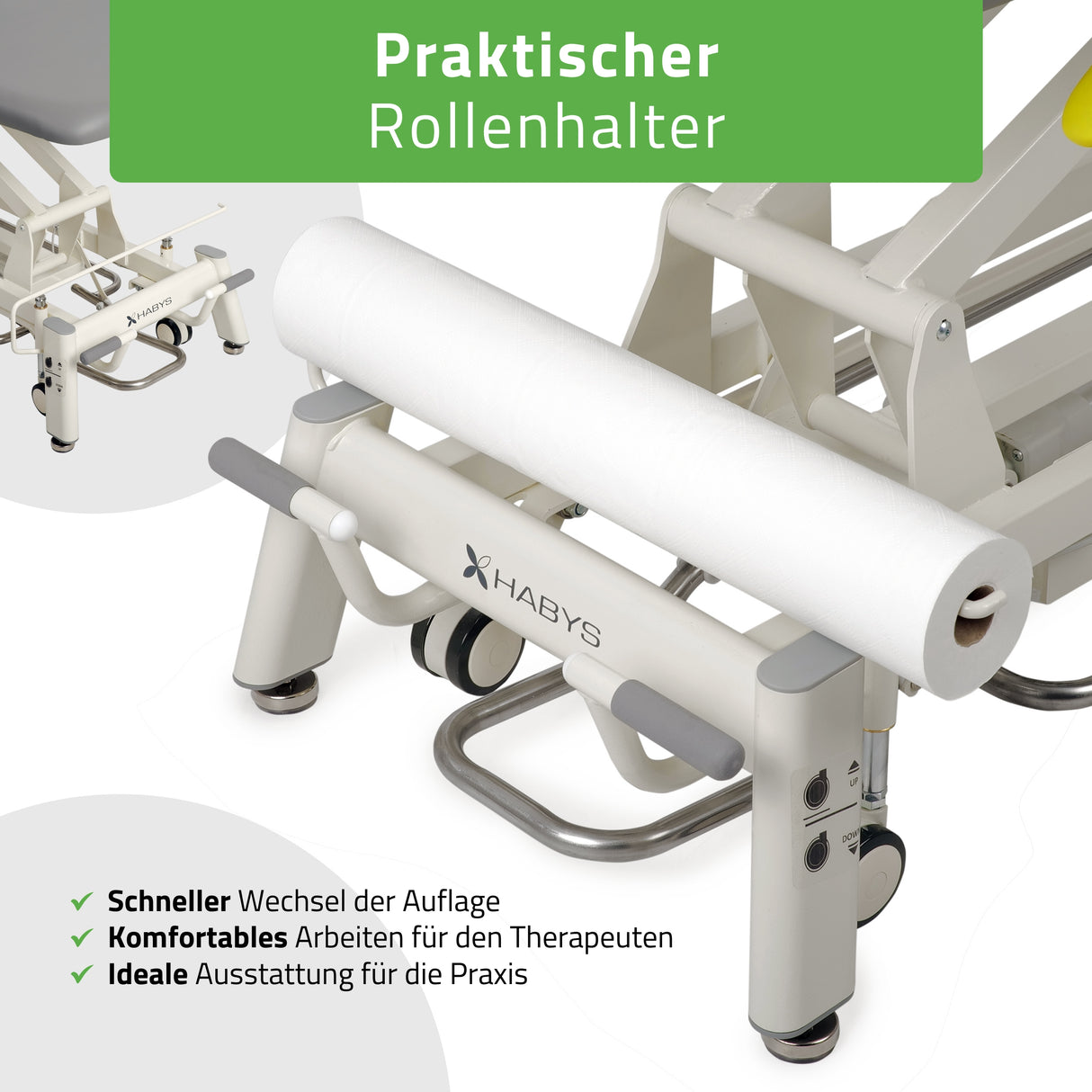 Therapieliege Elektrisch Proxima X7 | 7-Segmente | Steuerrahmen | 3 Jahre Garantie